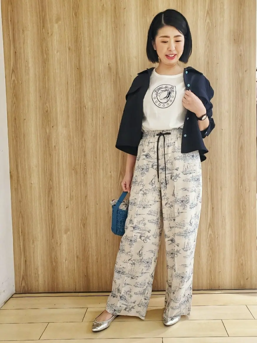  上部 コーディネート画像