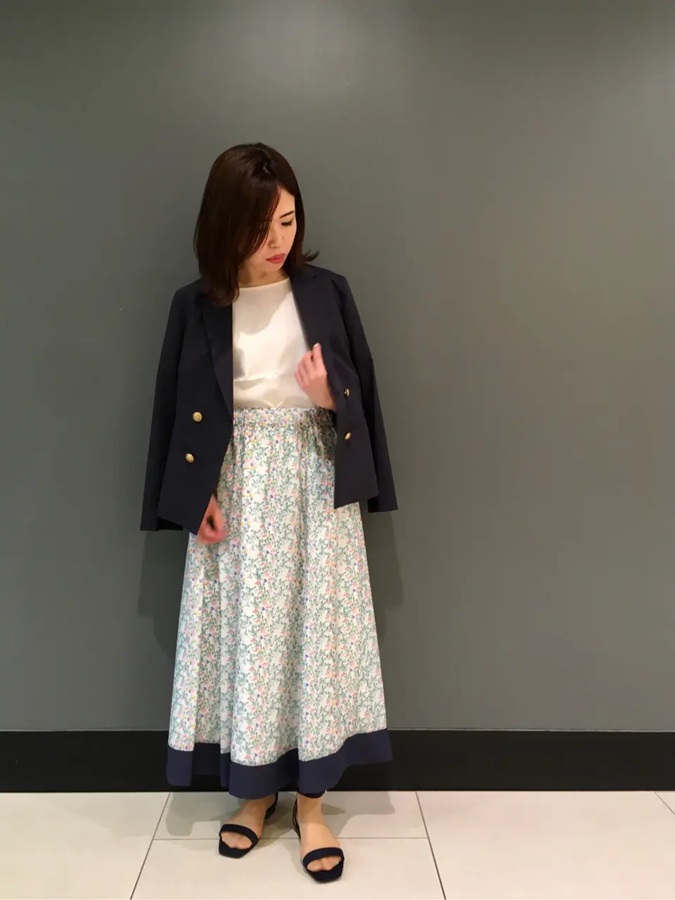  スタッフ コーディネート画像