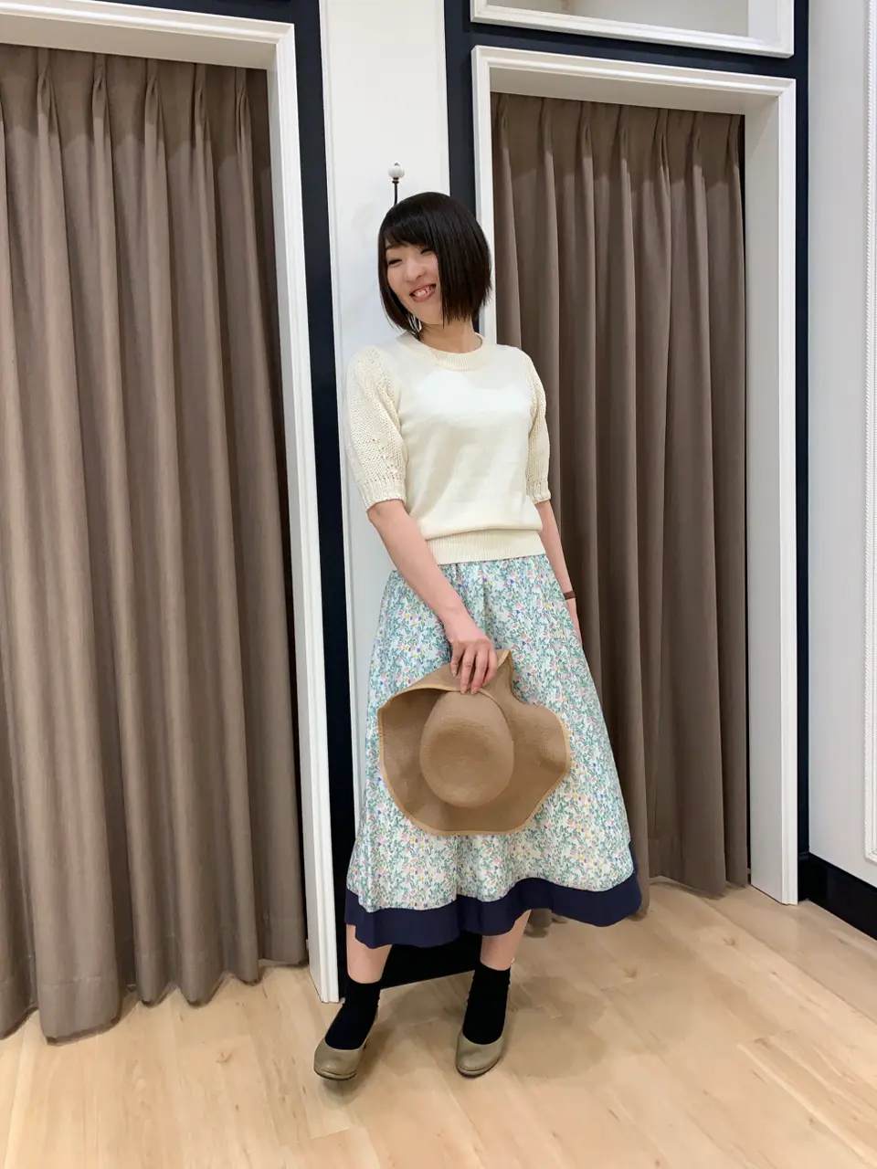  岡 コーディネート画像