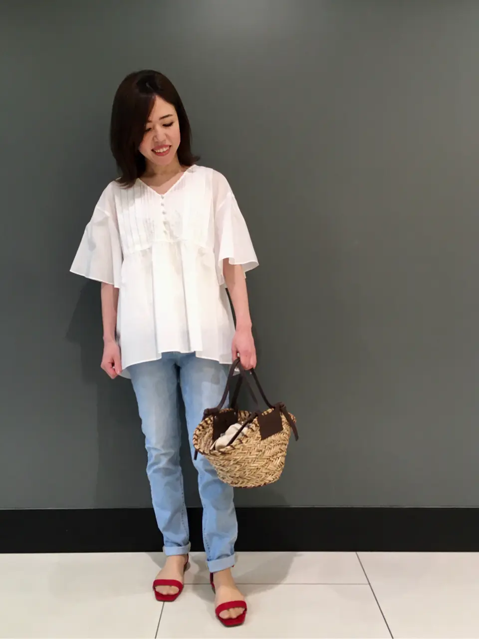  スタッフ コーディネート画像