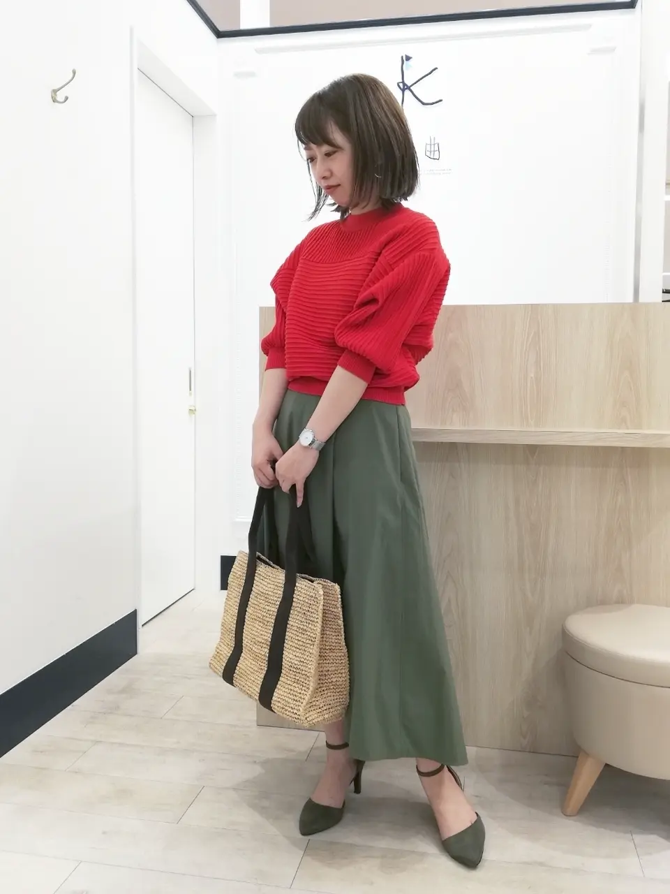  草木 コーディネート画像