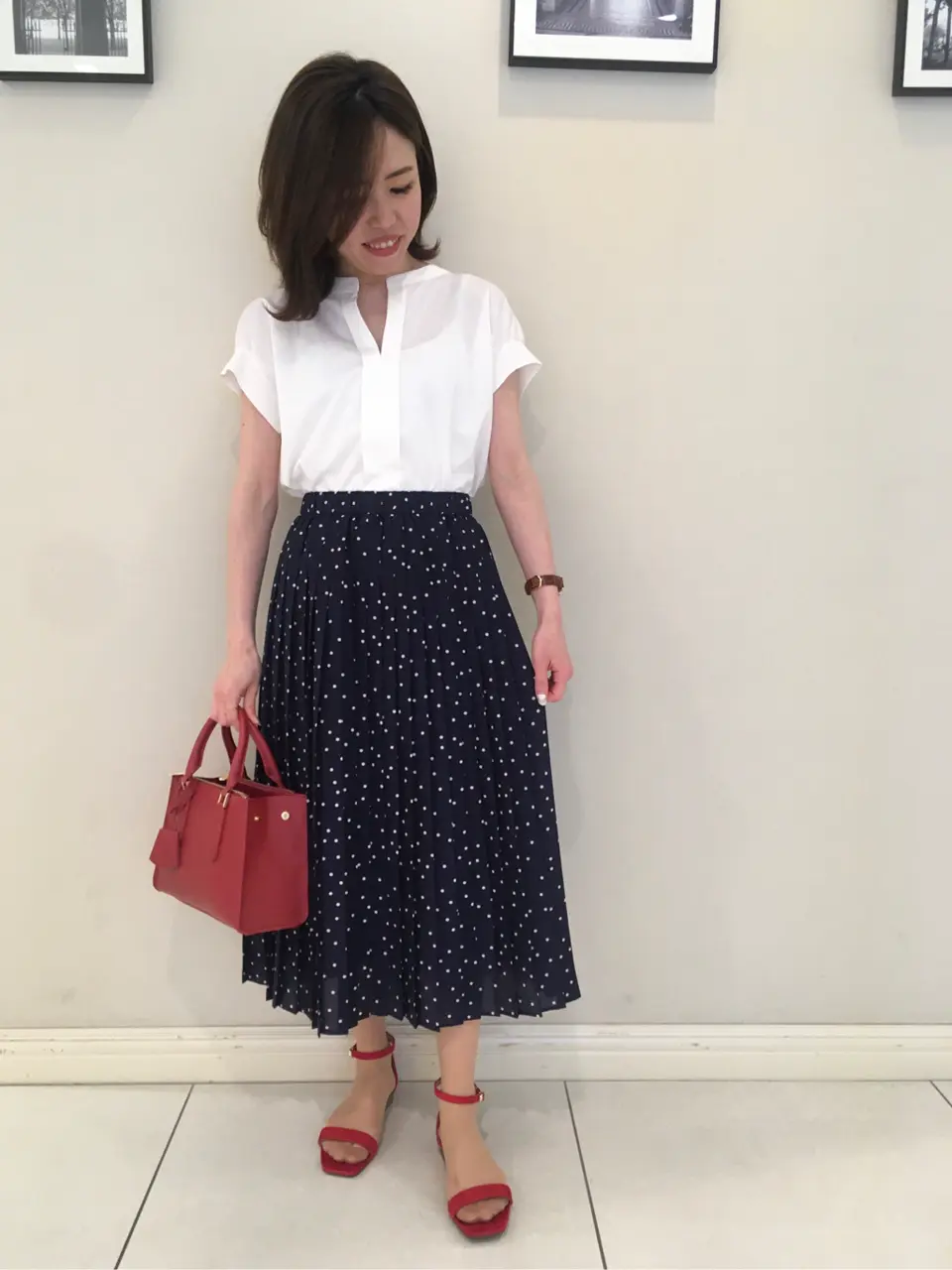  スタッフ コーディネート画像