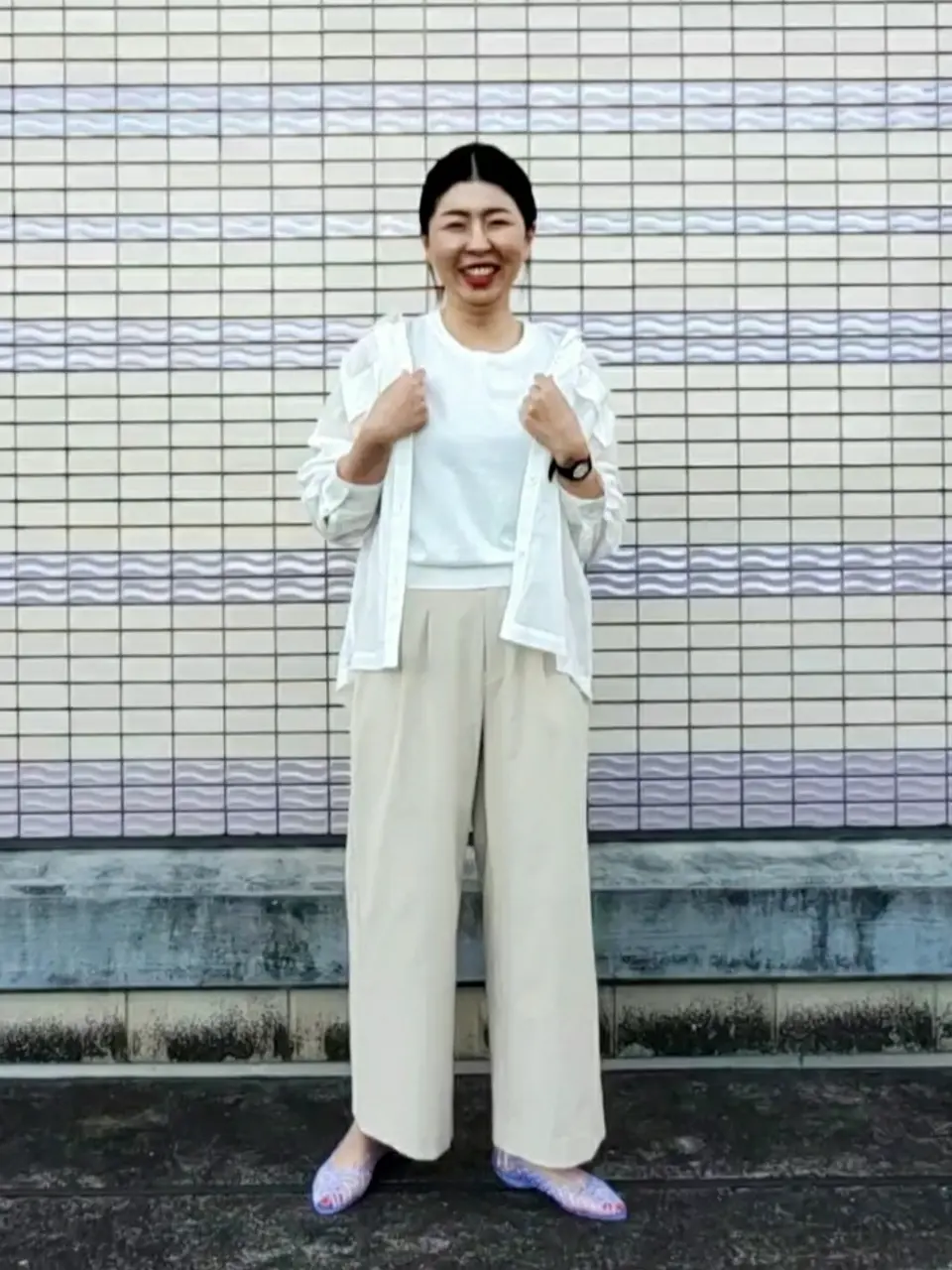  上部 コーディネート画像