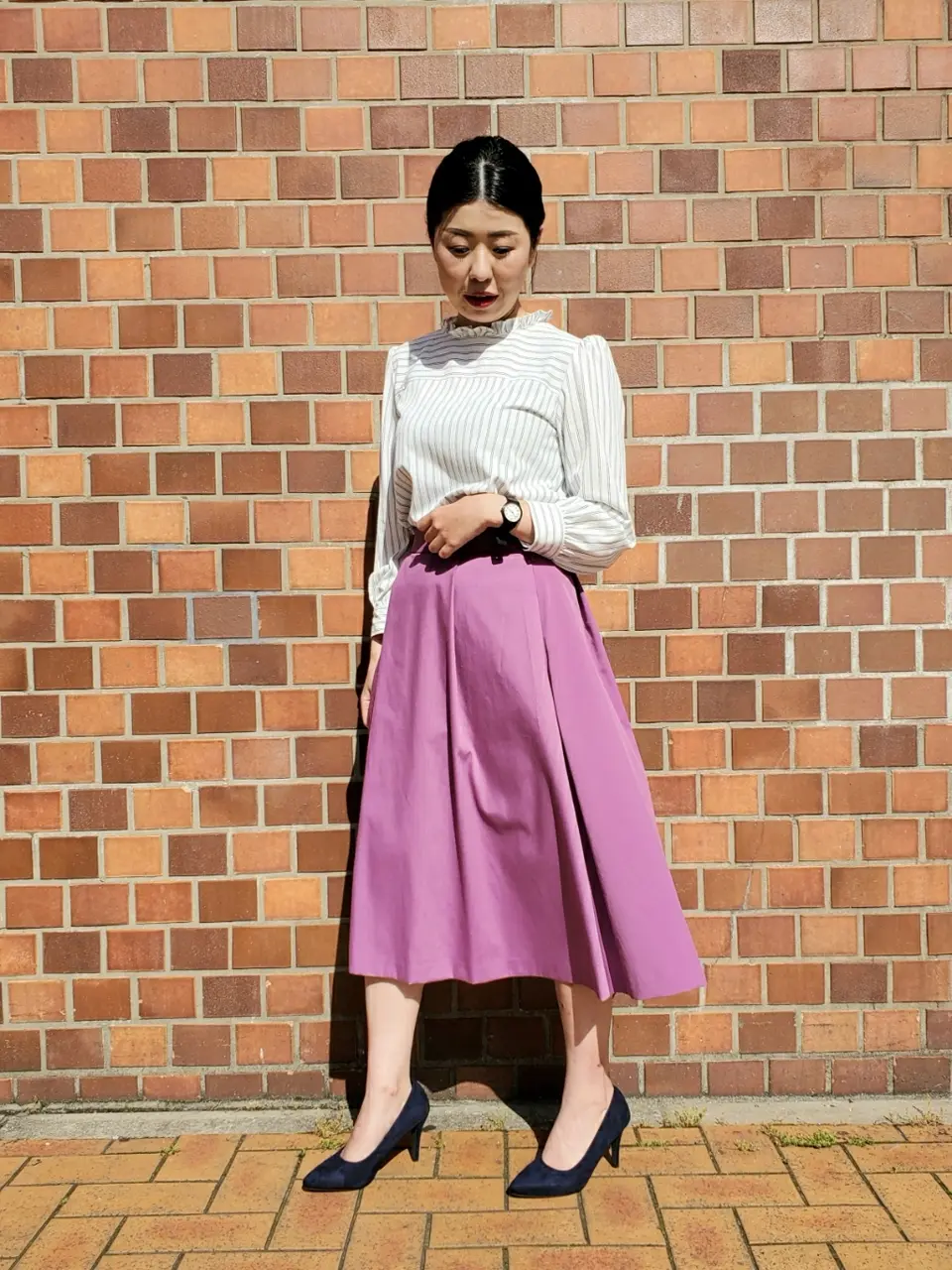  上部 コーディネート画像