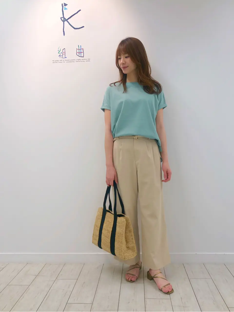  AI コーディネート画像