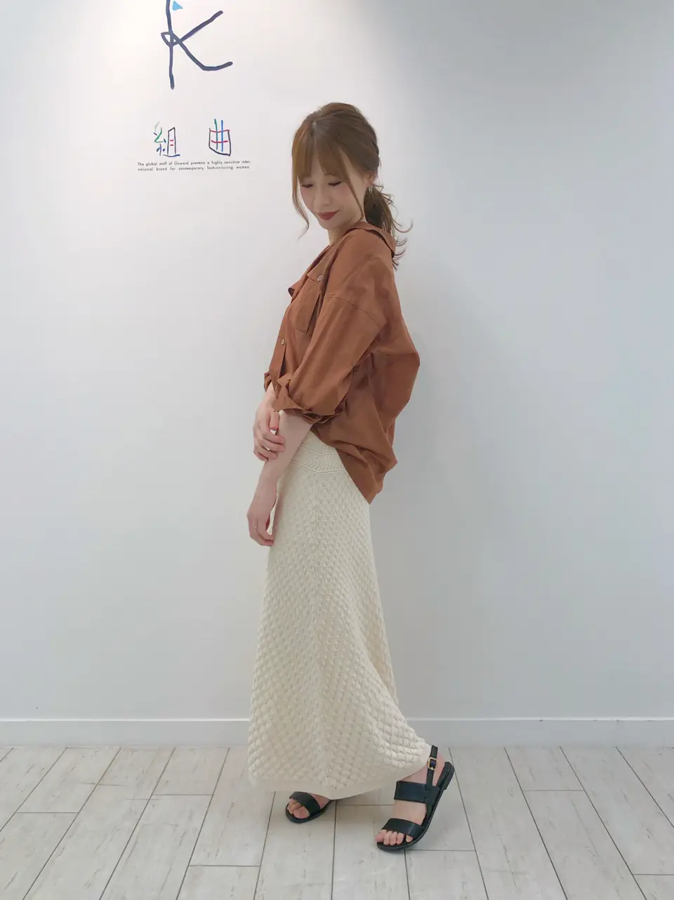  AI コーディネート画像