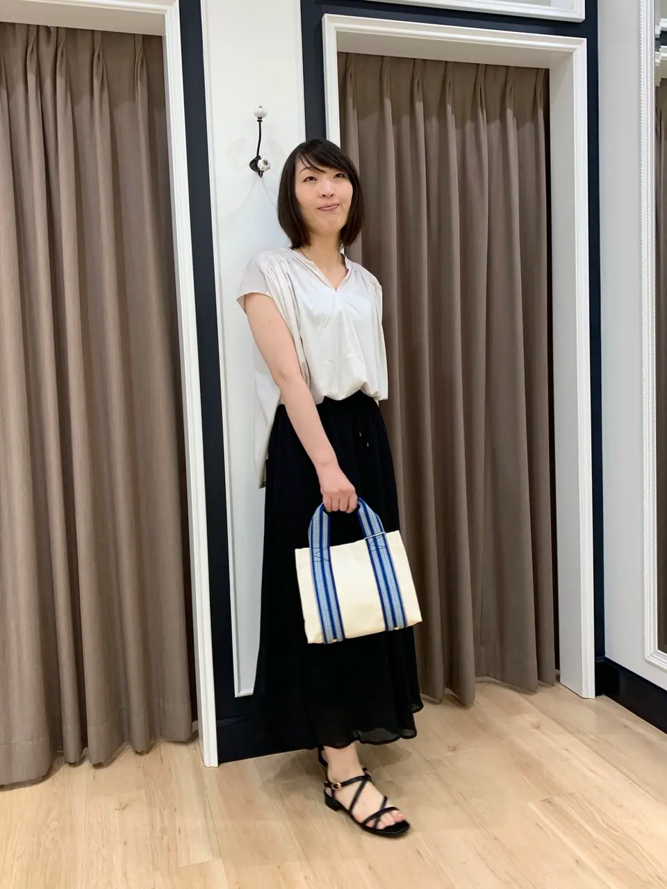  岡 コーディネート画像