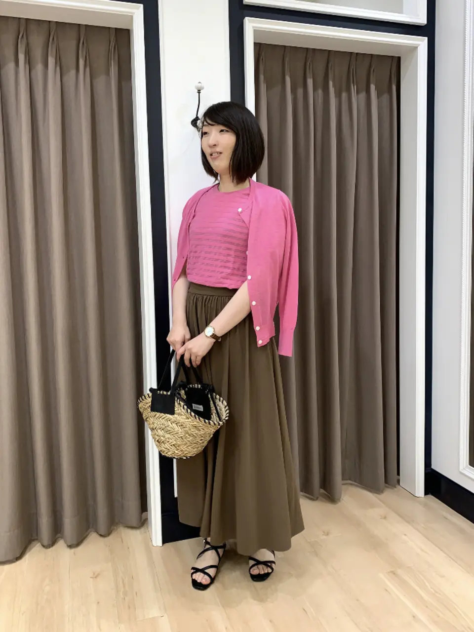  岡 コーディネート画像