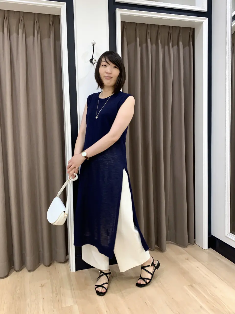  岡 コーディネート画像