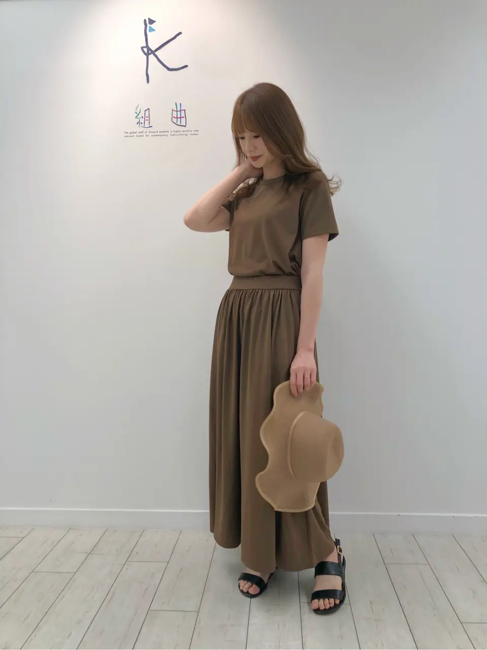  AI コーディネート画像