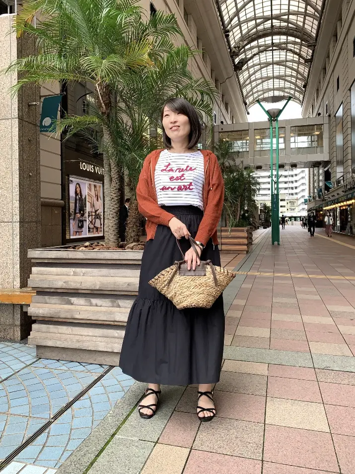  岡 コーディネート画像