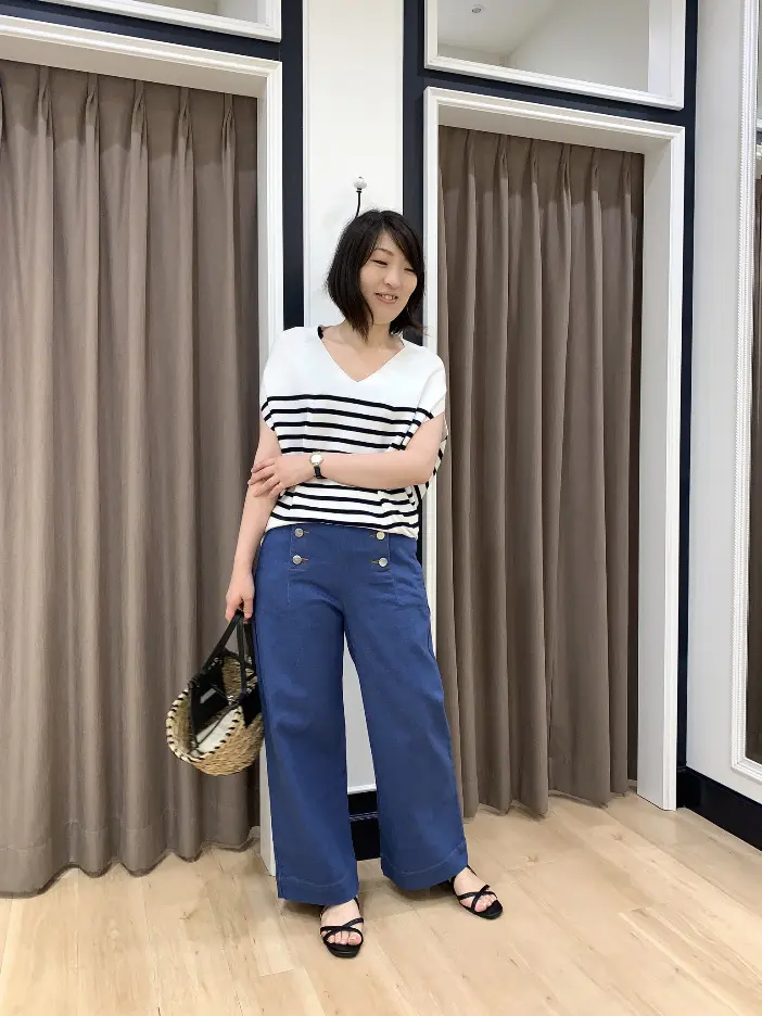  岡 コーディネート画像