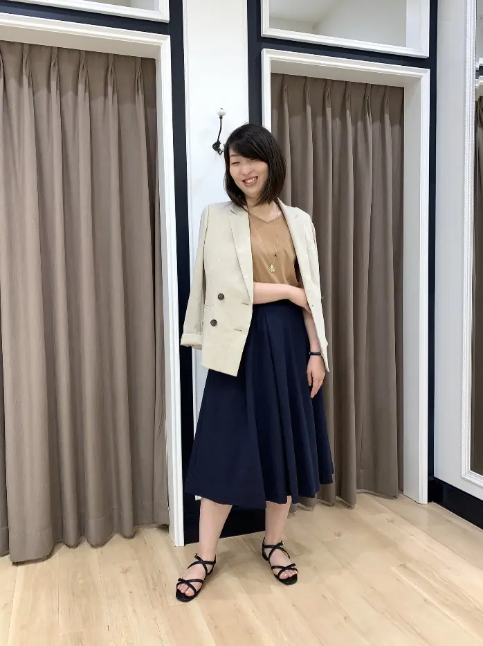  岡 コーディネート画像