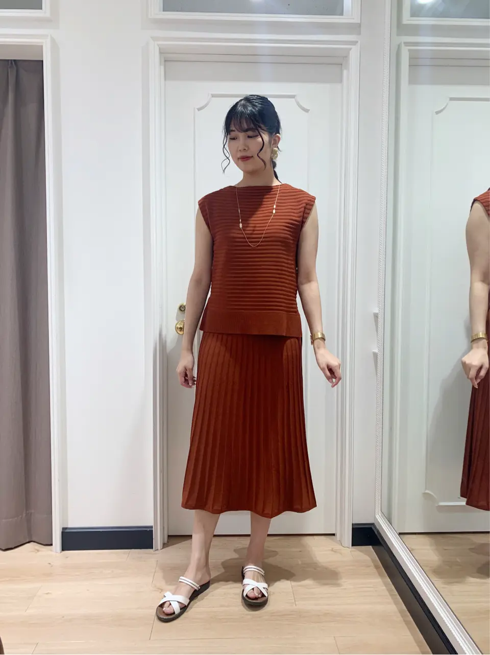  スタッフ コーディネート画像