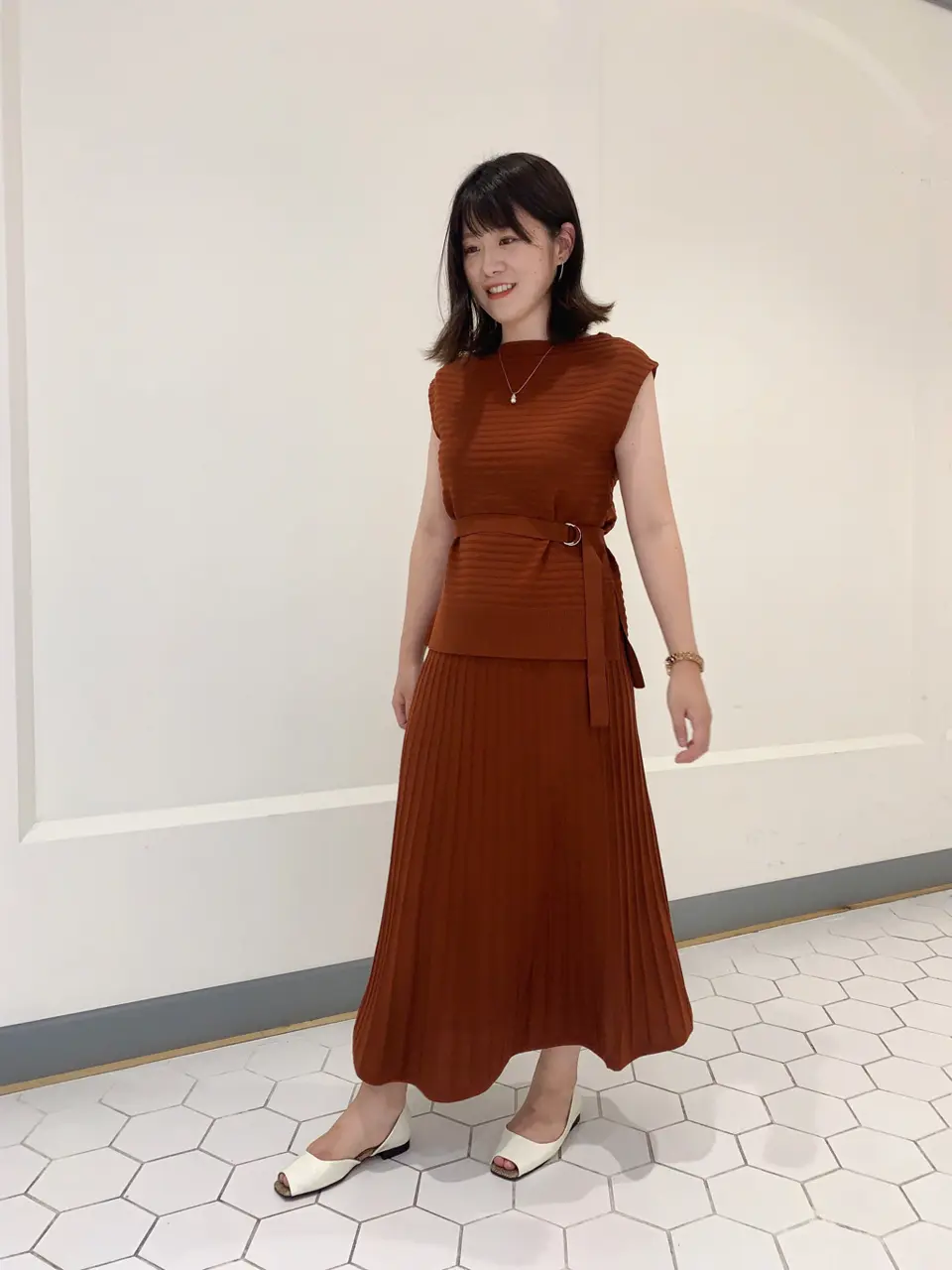  スタッフ コーディネート画像