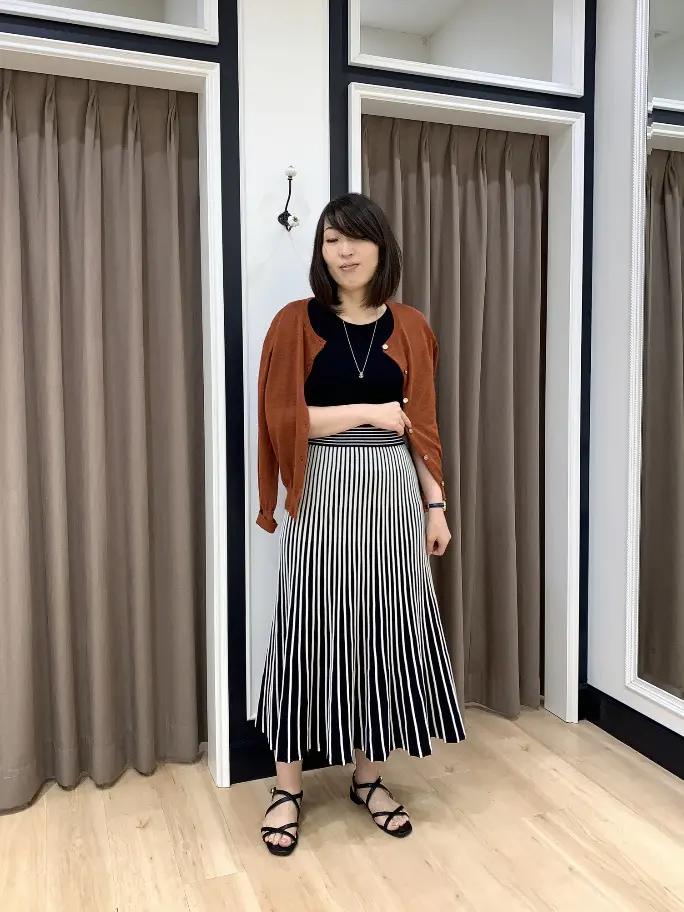  岡 コーディネート画像