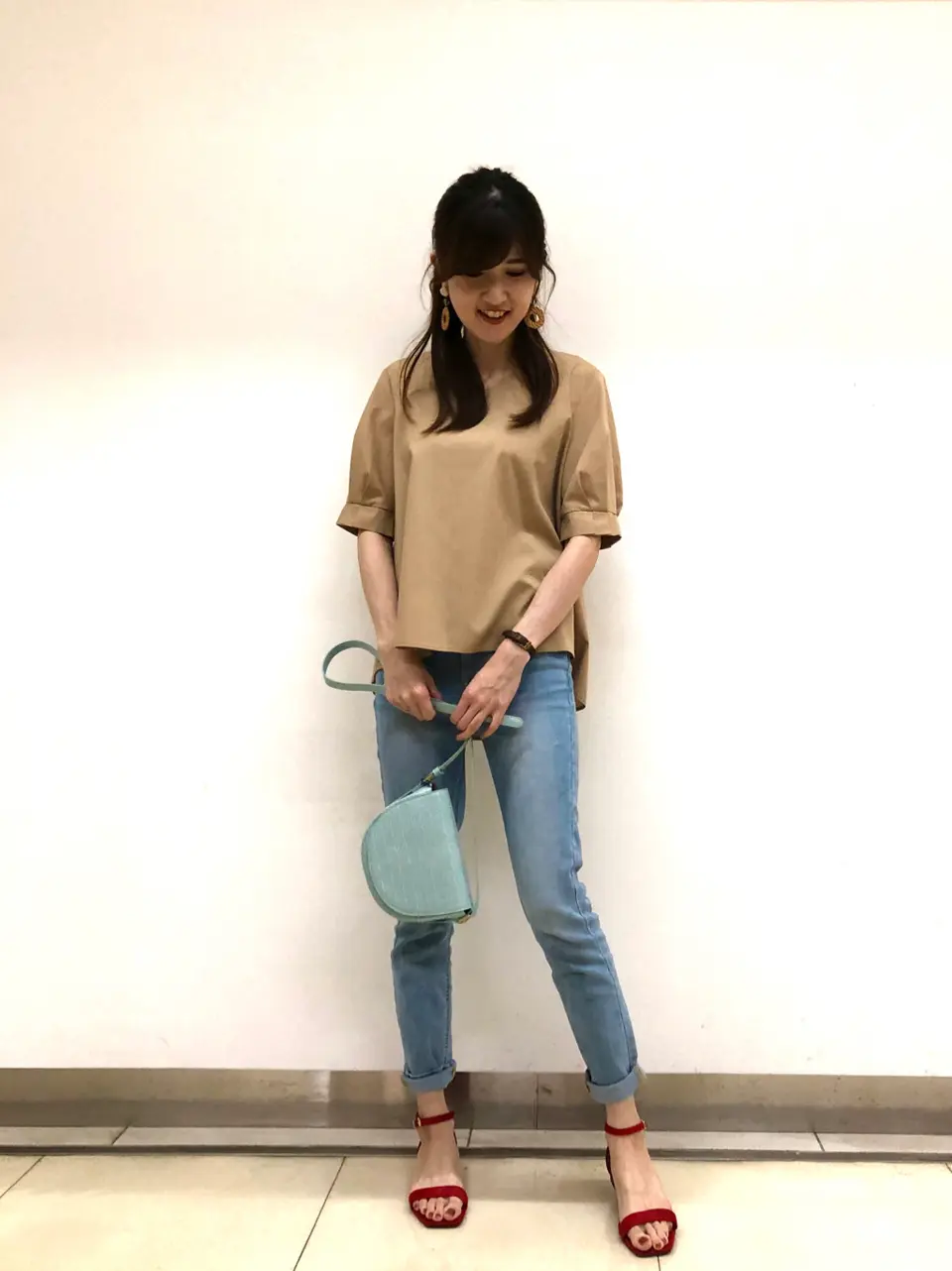  スタッフ コーディネート画像