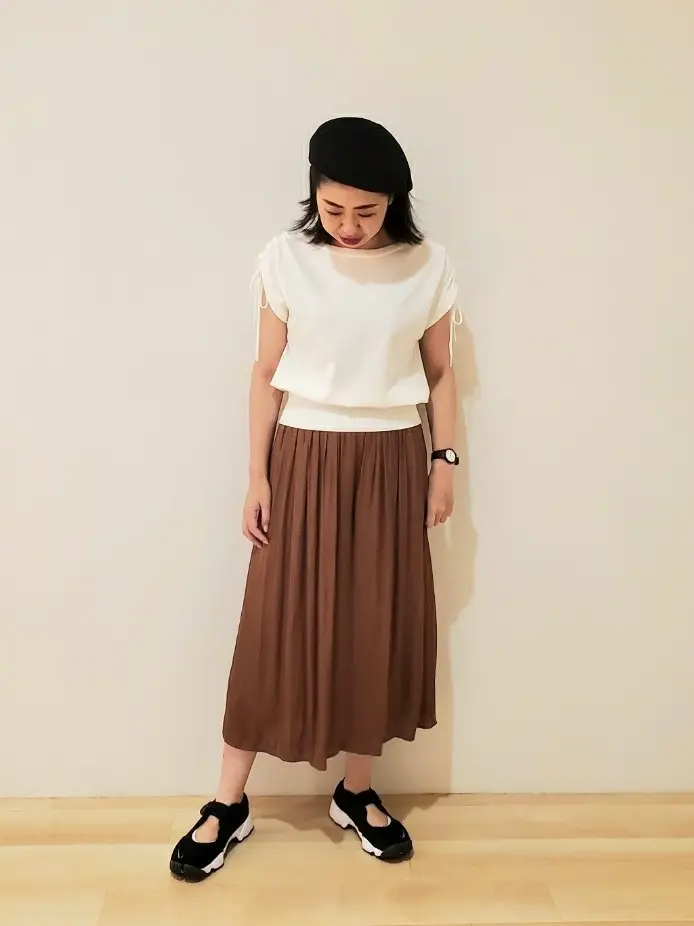  上部 コーディネート画像