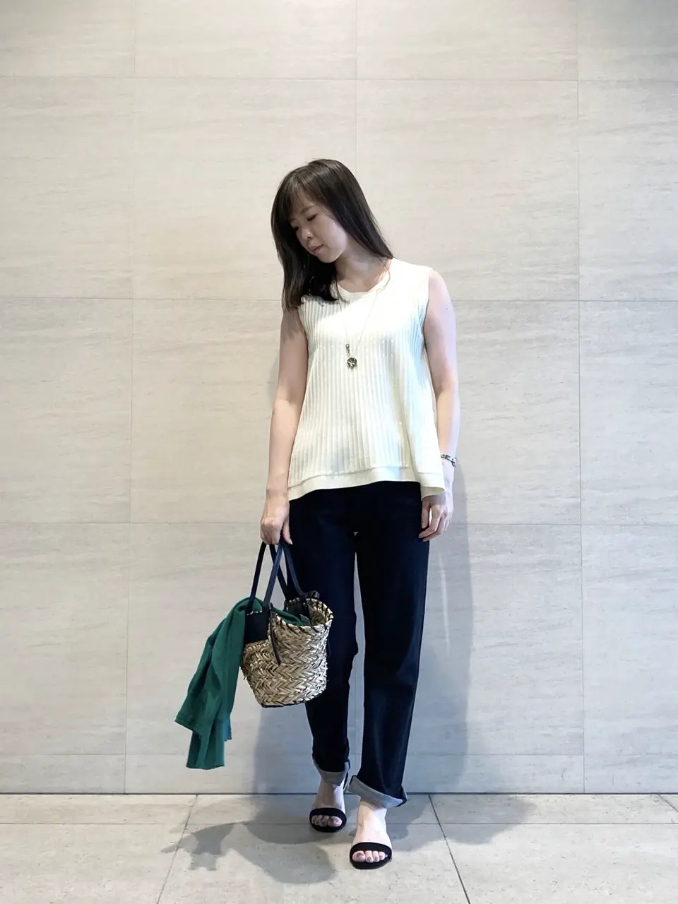  檀 コーディネート画像