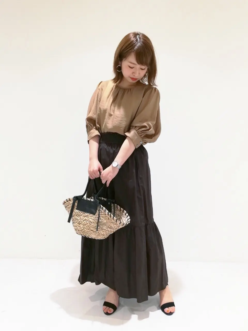  草木 コーディネート画像