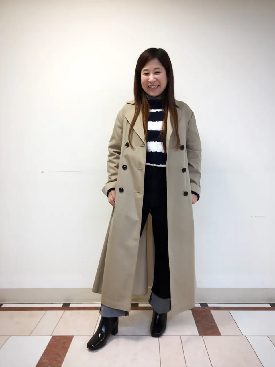  スタッフ コーディネート画像