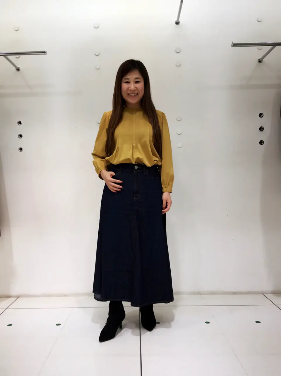  スタッフ コーディネート画像