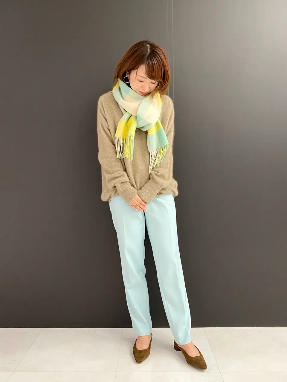  草木 コーディネート画像