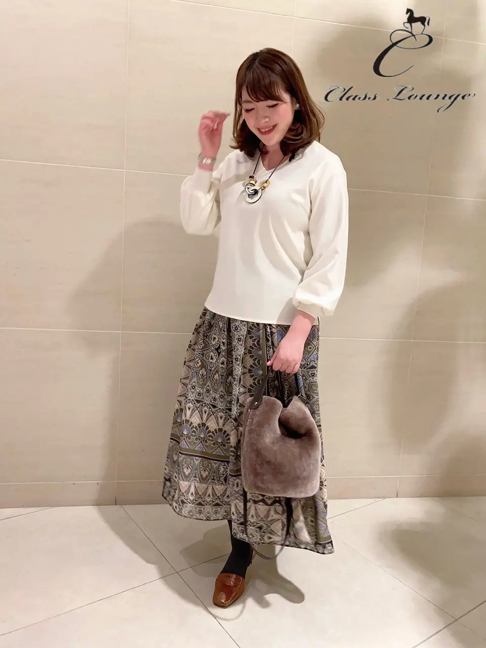 自由区 うめだ コーディネート画像