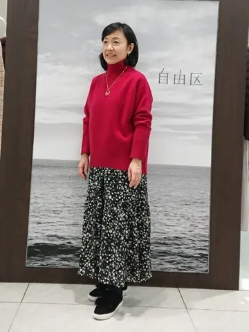 自由区 スタッフ コーディネート画像