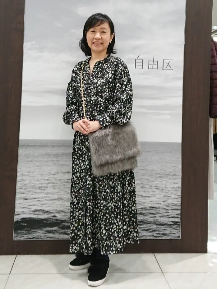 自由区 スタッフ コーディネート画像