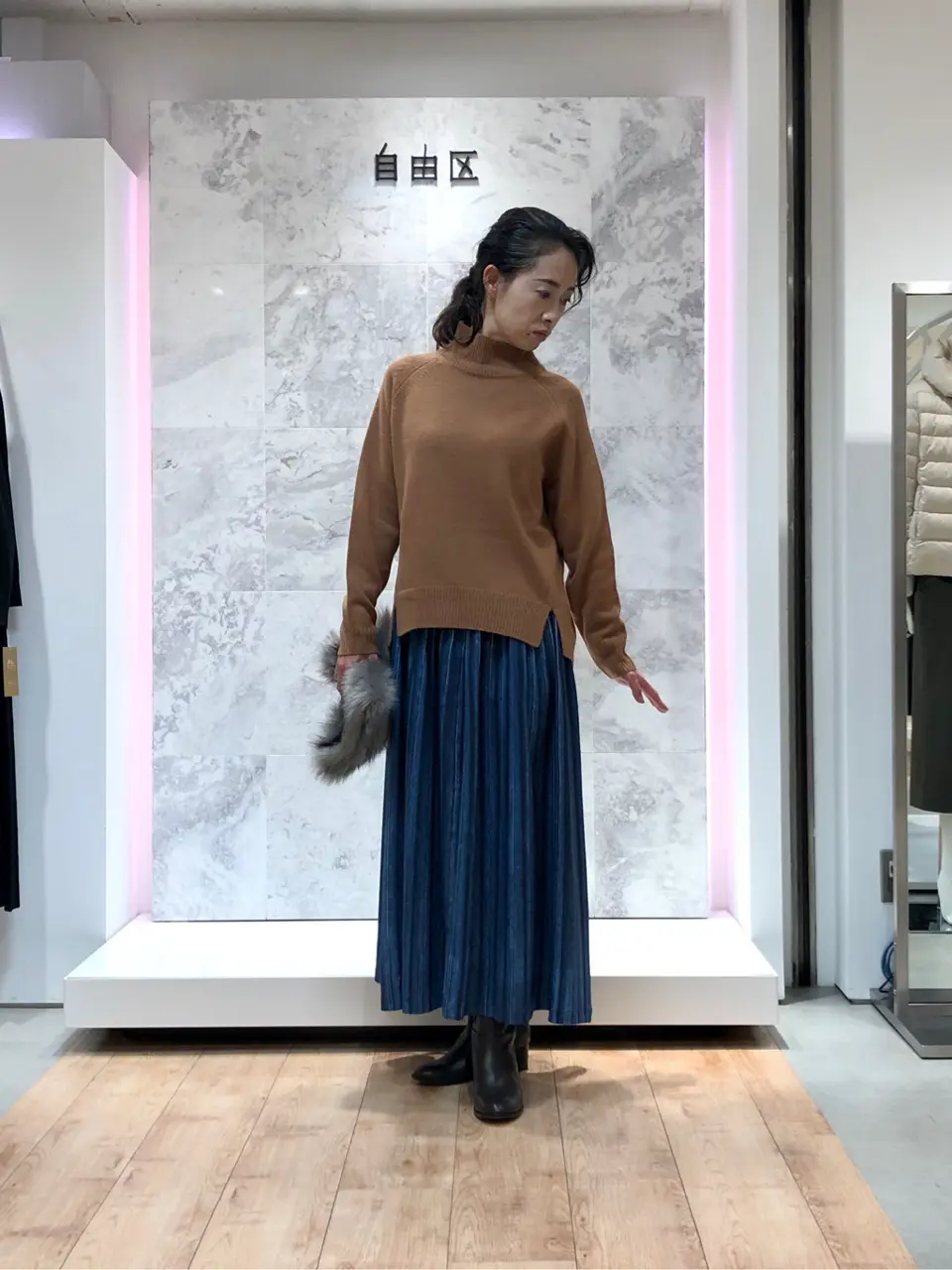 自由区 中尾 コーディネート画像