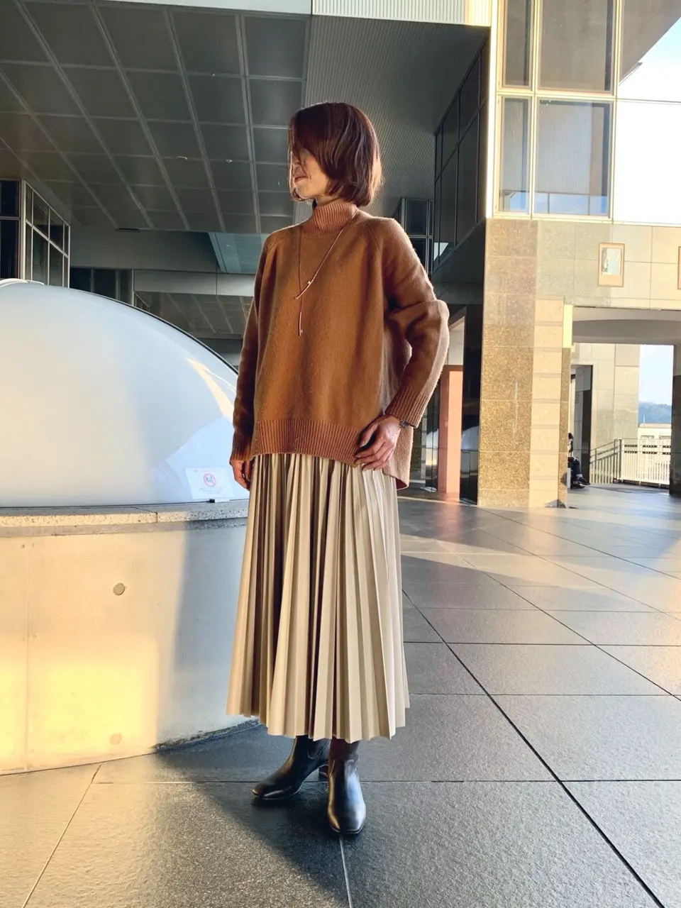 自由区 Ishii コーディネート画像