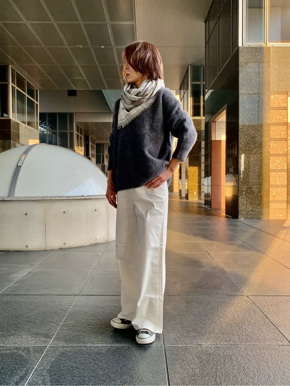 自由区 Ishii コーディネート画像