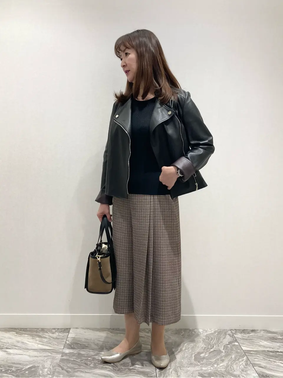 自由区 白戸 コーディネート画像