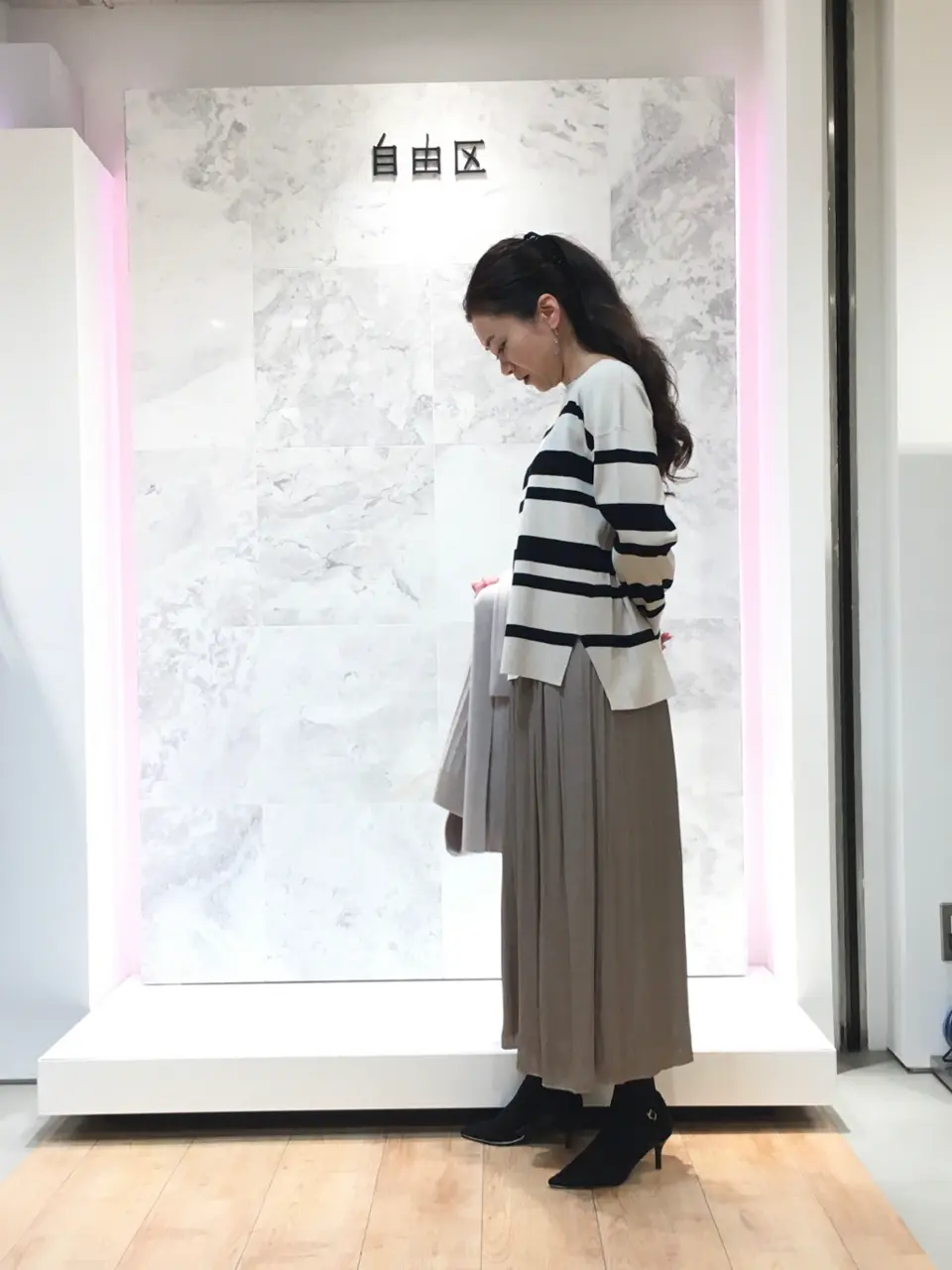 自由区 大平原 コーディネート画像