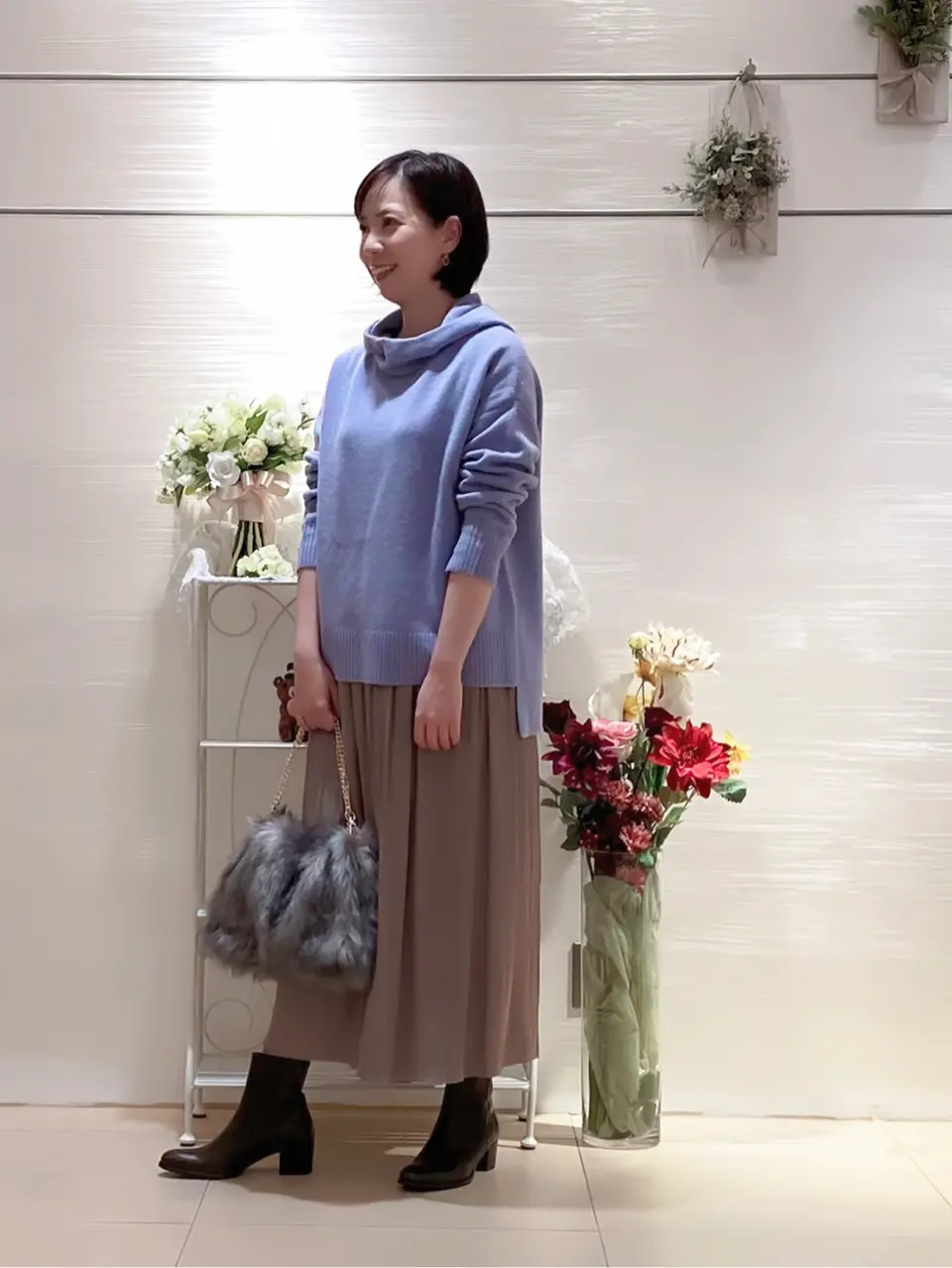 自由区 丸尾 コーディネート画像