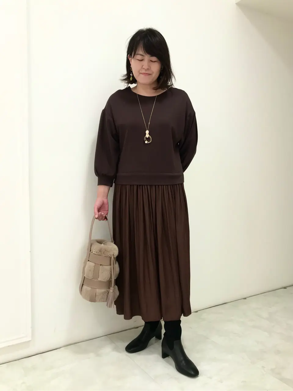 自由区 大野 コーディネート画像