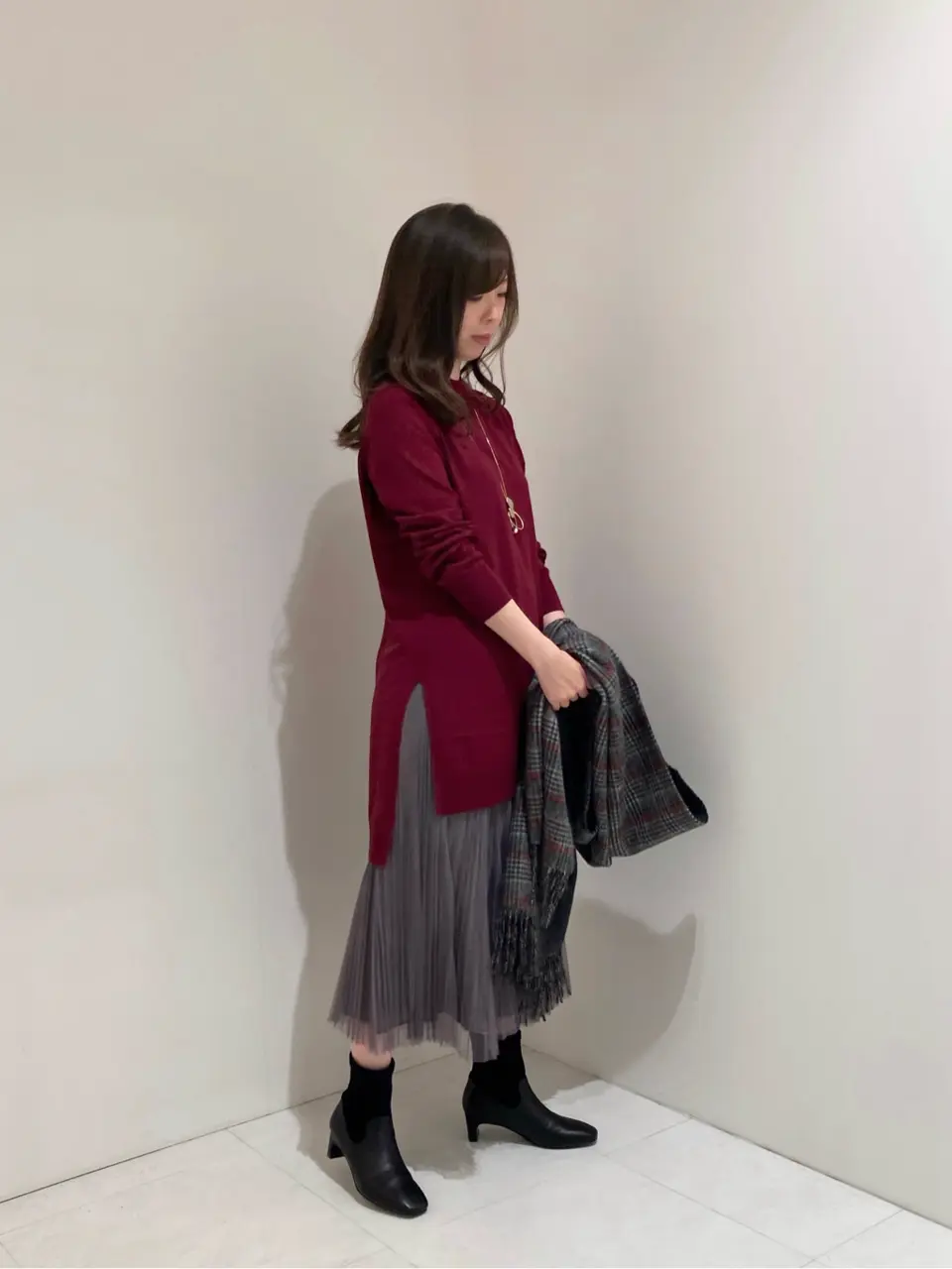 自由区 檀 コーディネート画像