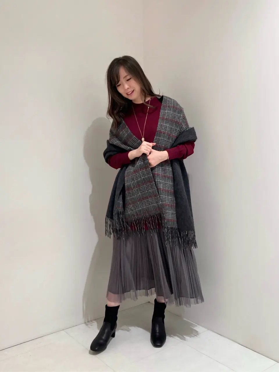 自由区 檀 コーディネート画像