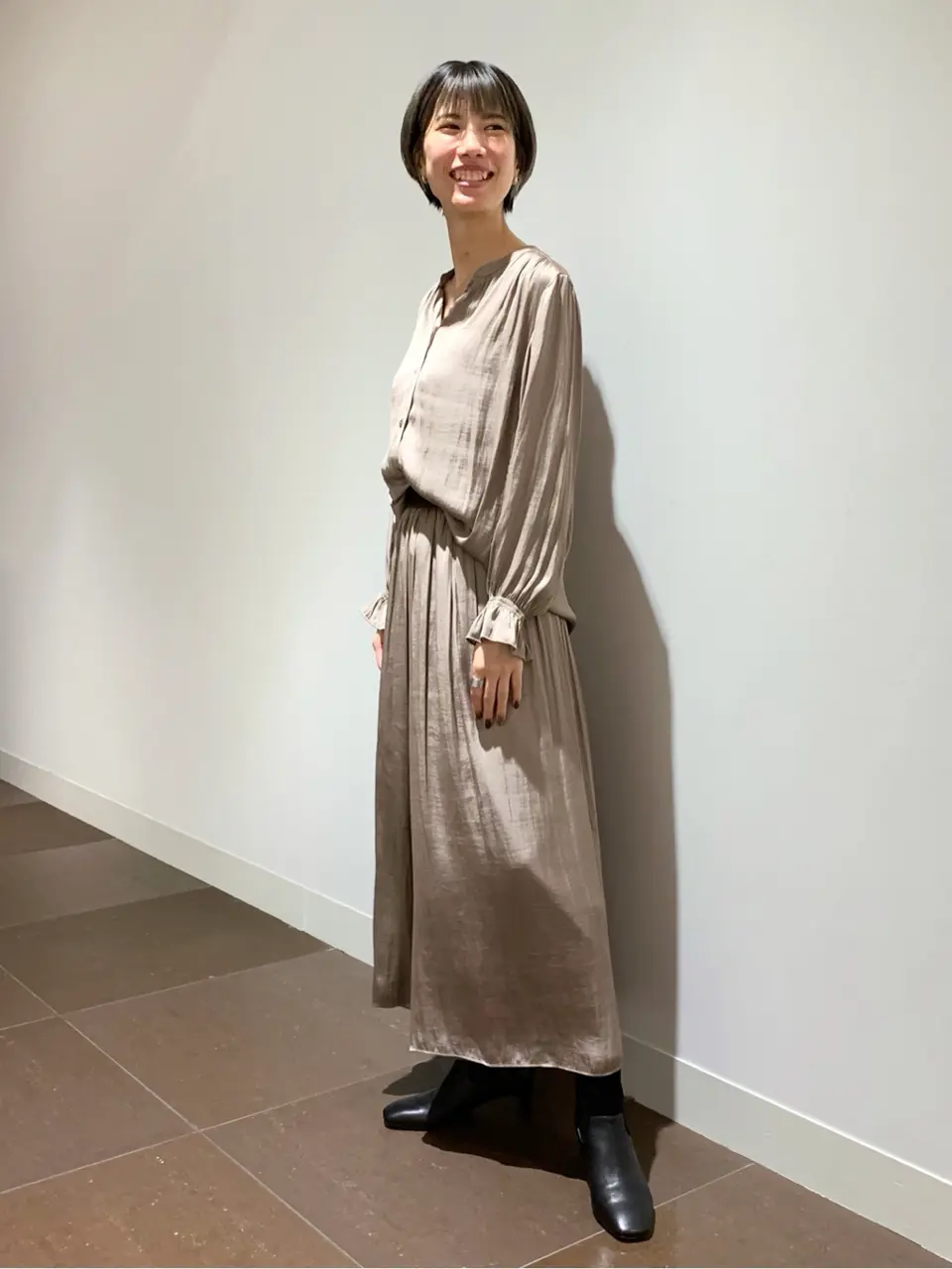 自由区 河野 コーディネート画像