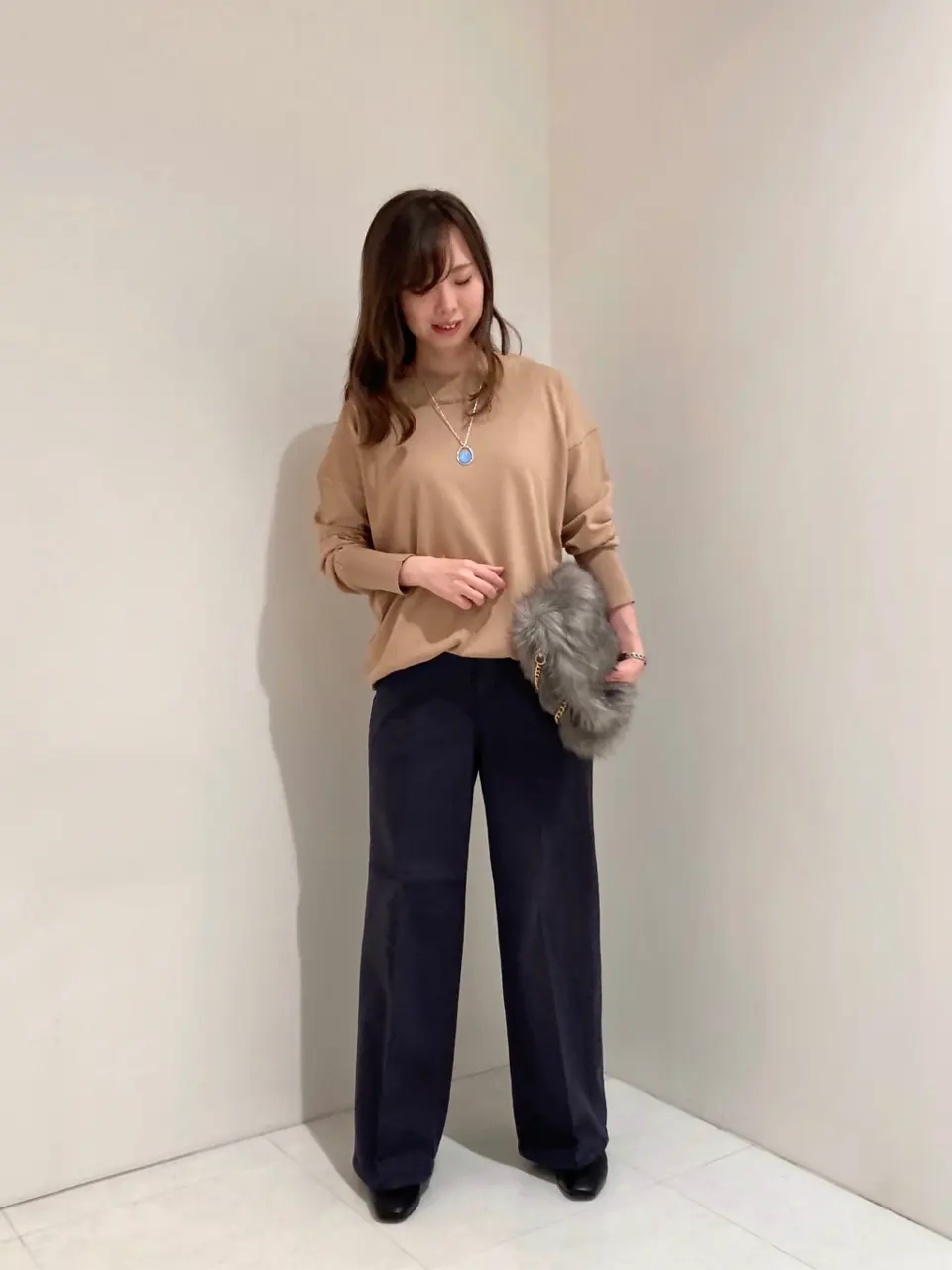 自由区 檀 コーディネート画像