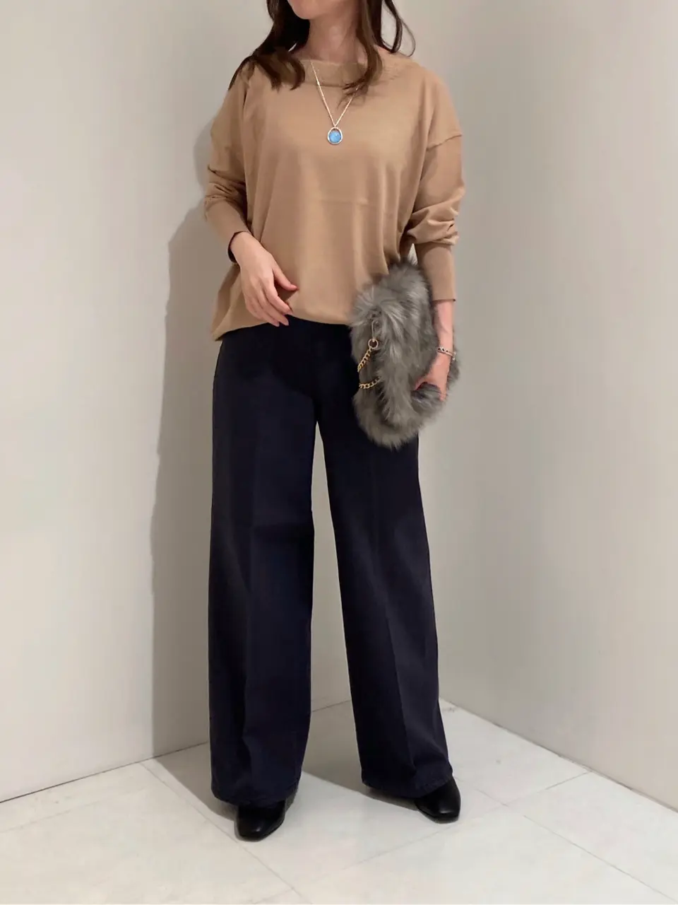 自由区 檀 コーディネート画像