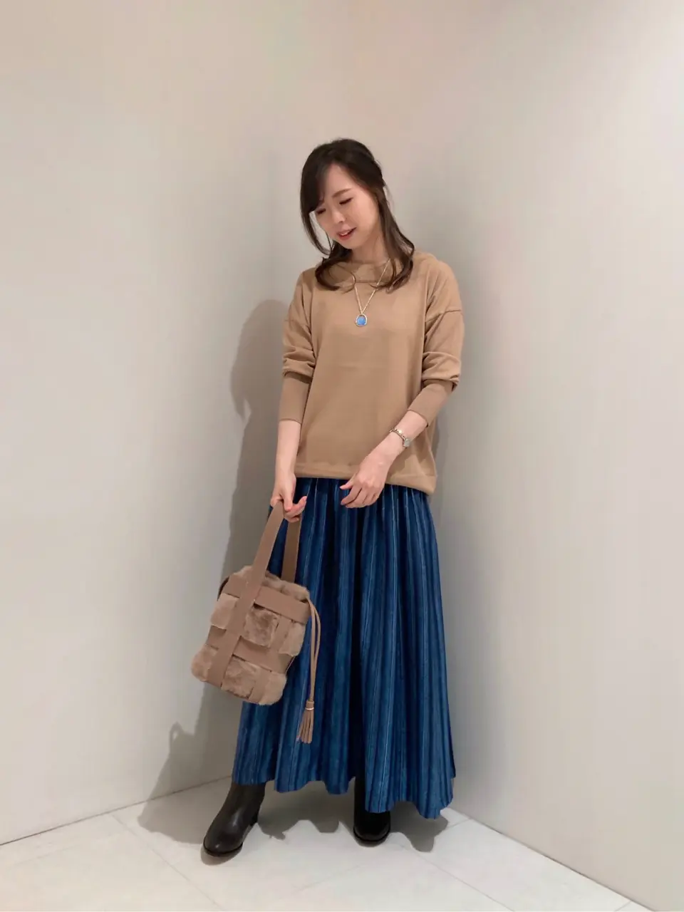 自由区 檀 コーディネート画像