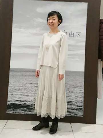 自由区 スタッフ コーディネート画像