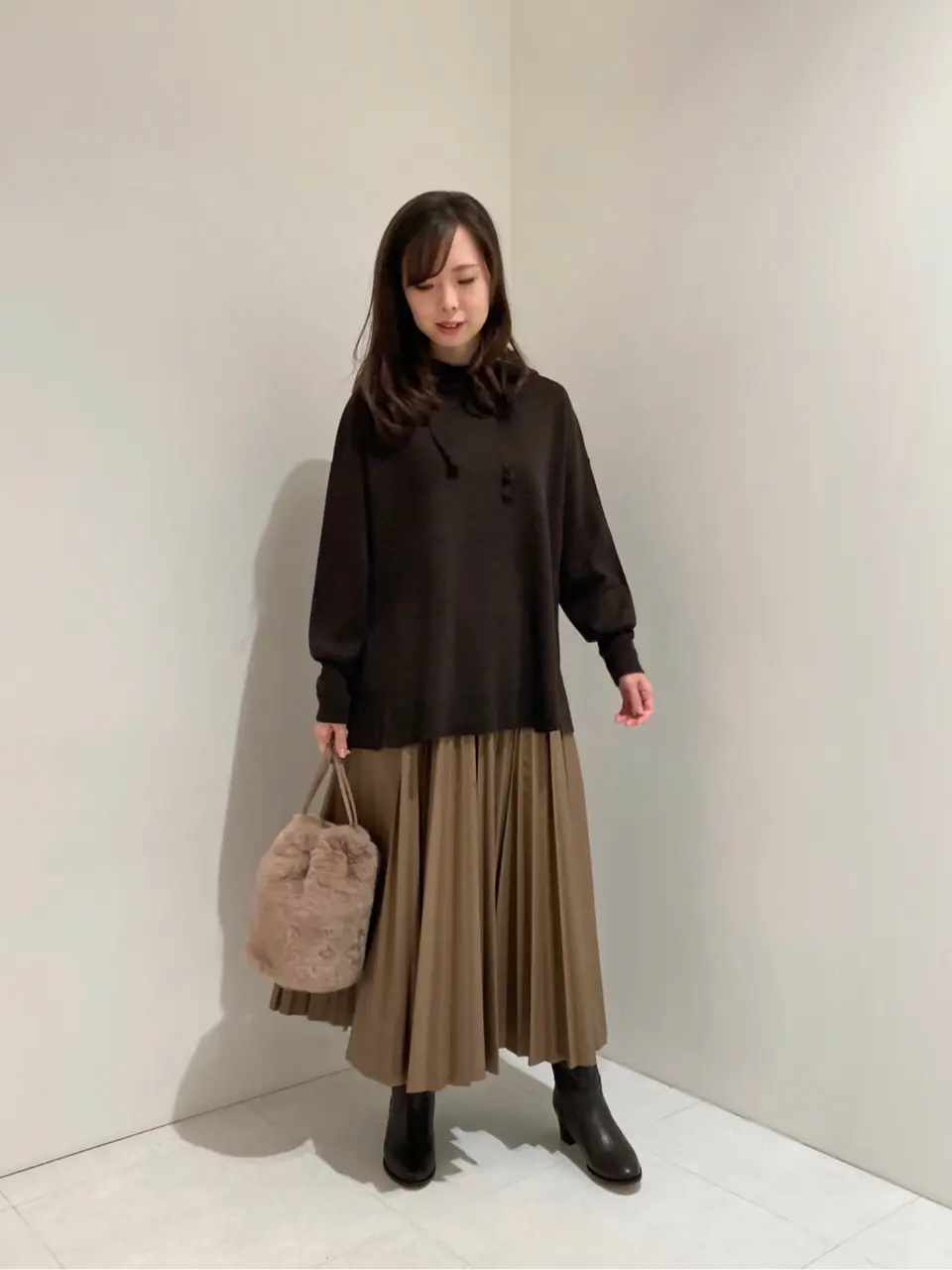 自由区 檀 コーディネート画像