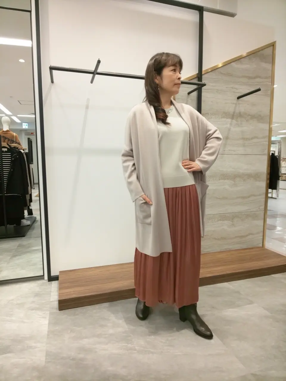 自由区 蛭川 コーディネート画像