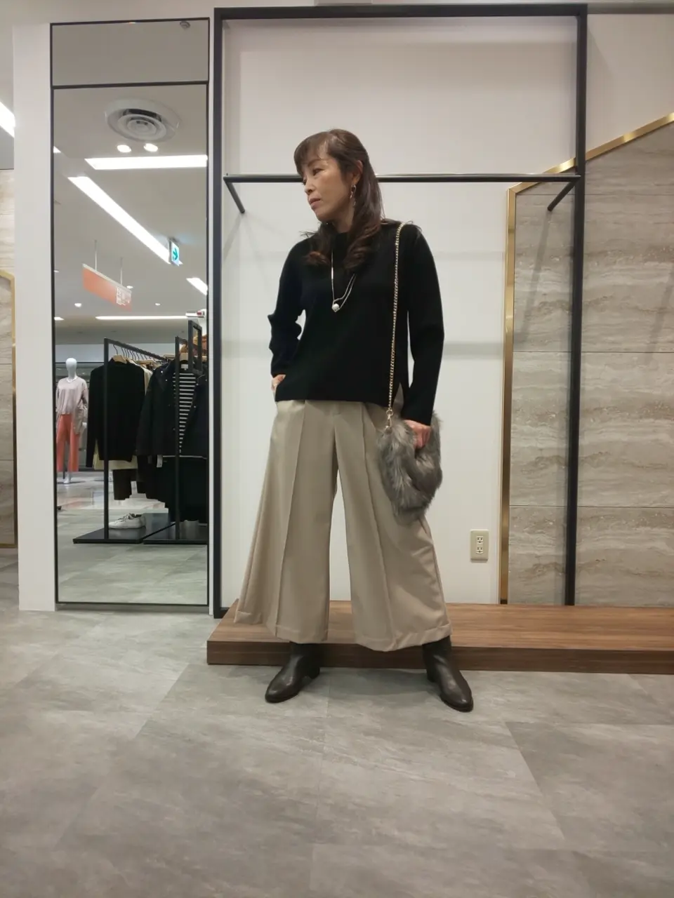 自由区 蛭川 コーディネート画像