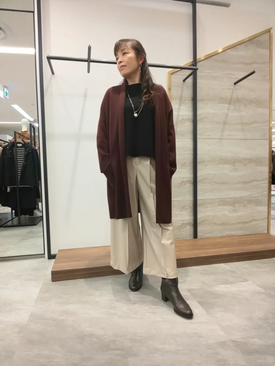 自由区 蛭川 コーディネート画像