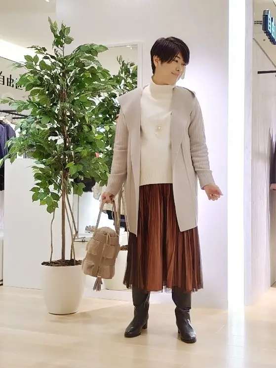 自由区 田中 コーディネート画像