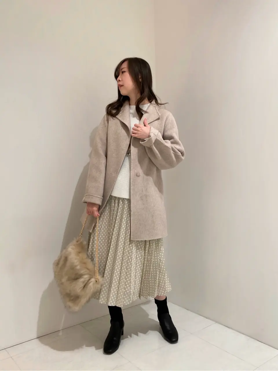 自由区 檀 コーディネート画像